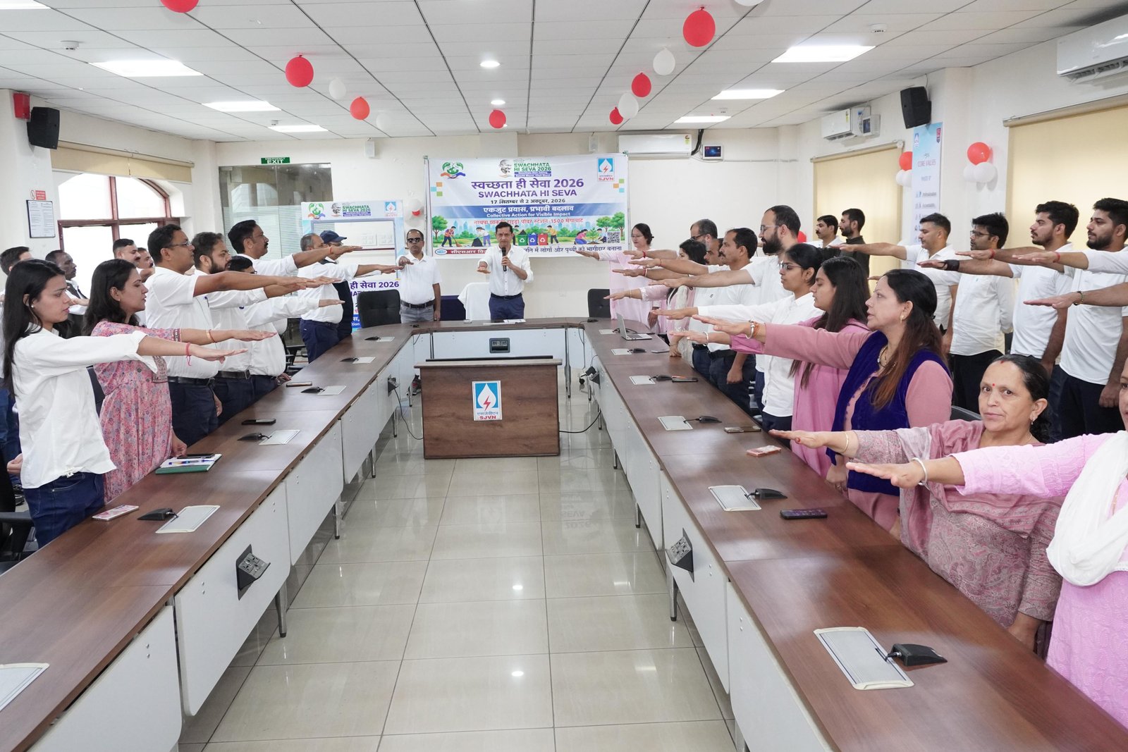नाथपा झाकड़ी हाइड्रो पॉवर स्टेशन में "स्वच्छता पखवाड़ा 2026" का शुभारंभ