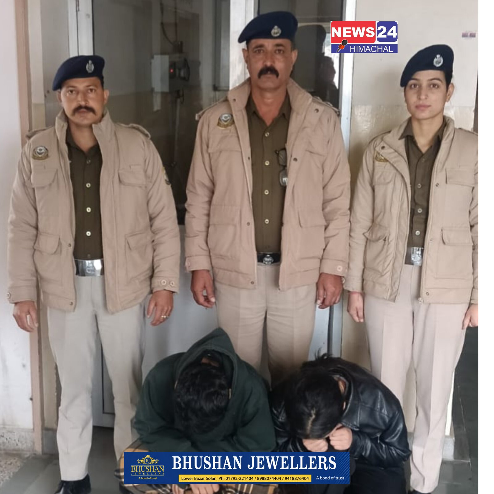 कोटखाई में पुलिस ने चिट्टे के साथ पकड़ी 19 वर्षीय युवती और युवक